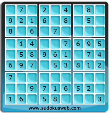 Sudoku von sehr einfacher höhe