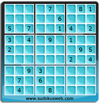 Sudoku von Fachmännischer höhe