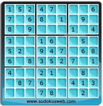 Sudoku von sehr einfacher höhe