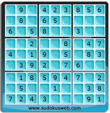 Sudoku von sehr einfacher höhe