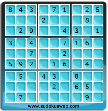 Nivel Facil de Sudoku