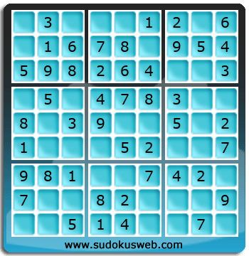 Sudoku von sehr einfacher höhe