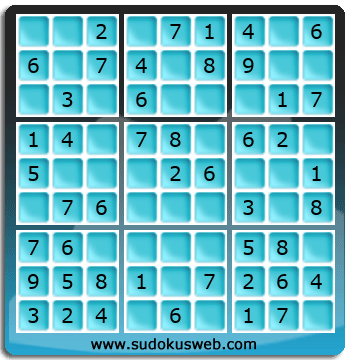 Sudoku de Nivell Molt Fàcil