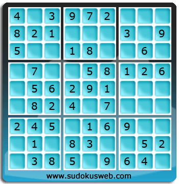 Sudoku de Nivel Muy Fácil