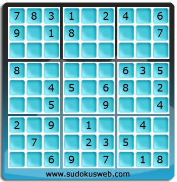 Sudoku von einfacher höhe