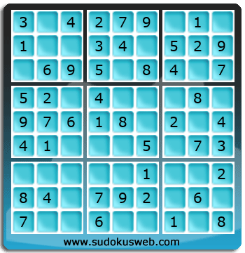 Sudoku de Nivel Muy Fácil