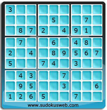 Nivel Facil de Sudoku