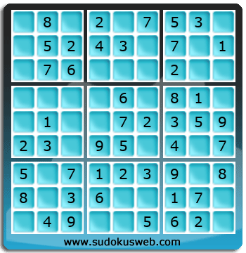 Sudoku de Nivel Muy Fácil