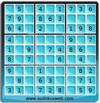 Sudoku de Nivel Muy Fácil