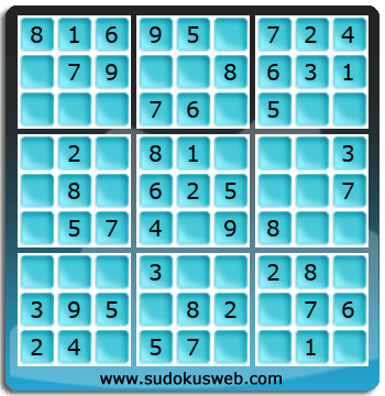 Sudoku de Nivel Muy Fácil