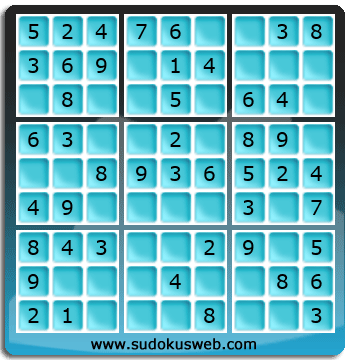 Sudoku de Nivel Muy Fácil