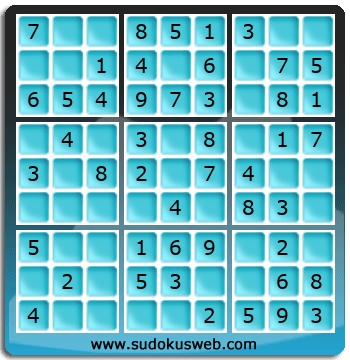 Nivel Muito Facil de Sudoku