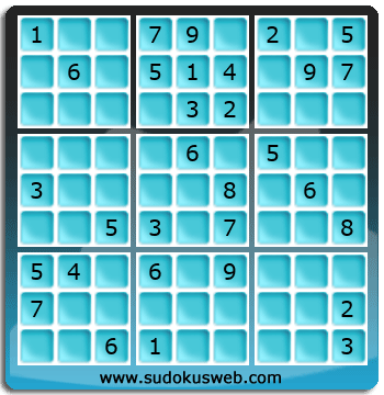 Sudoku von mittelmässiger höhe