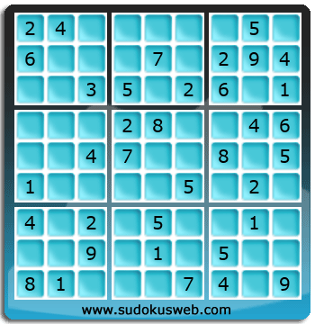 Sudoku von einfacher höhe