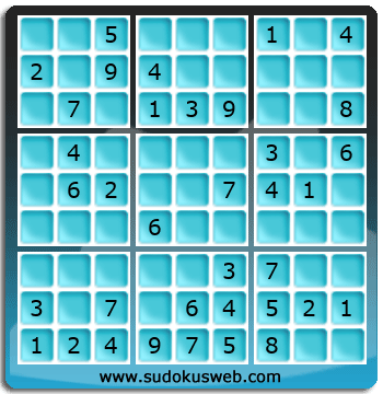 Sudoku von einfacher höhe