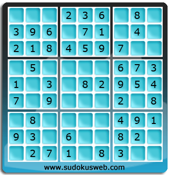 Nivel Muito Facil de Sudoku