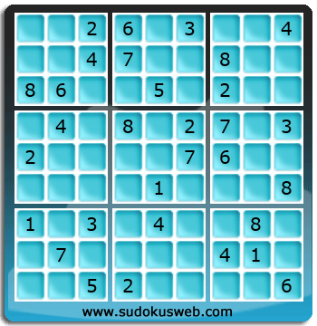 Sudoku von mittelmässiger höhe