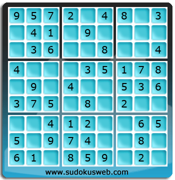 Sudoku de Nivel Muy Fácil