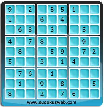 Nivel Facil de Sudoku