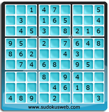 Sudoku von sehr einfacher höhe