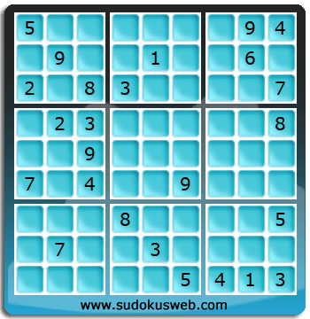 Sudoku von Fachmännischer höhe