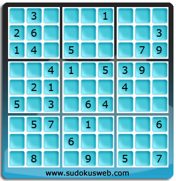 Sudoku von mittelmässiger höhe