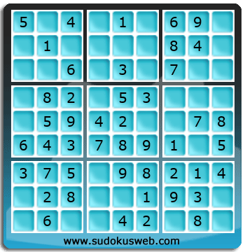 Sudoku de Nivel Muy Fácil