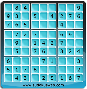Sudoku de Nivell Molt Fàcil Sudoku de Nivell Molt Fàcil
