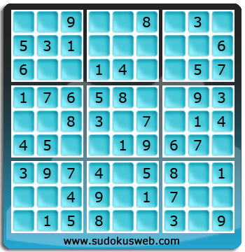 Sudoku de Nivel Muy Fácil