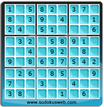 Sudoku von sehr einfacher höhe