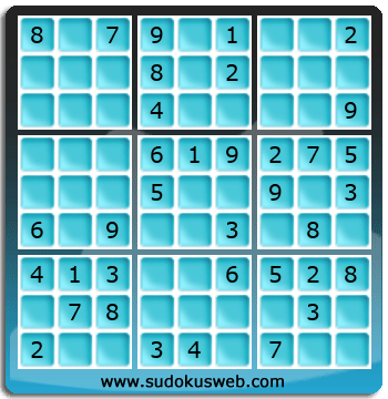 Sudoku de Niveau Facile