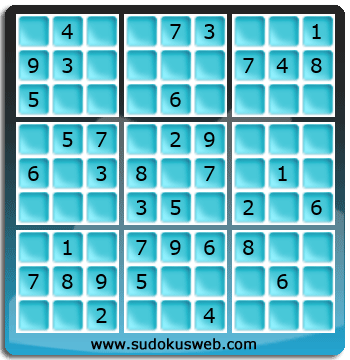 Sudoku von einfacher höhe