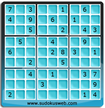 Sudoku von mittelmässiger höhe