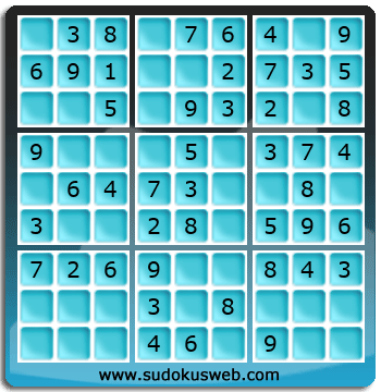 Sudoku de Nivell Molt Fàcil Sudoku de Nivell Molt Fàcil