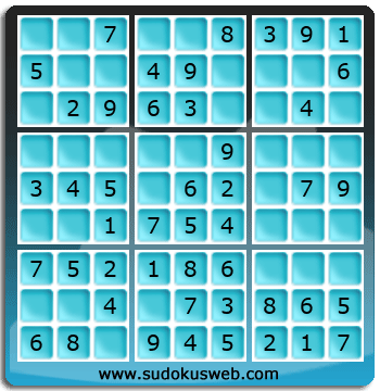 Sudoku de Niveau Très Facile