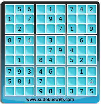 Sudoku von sehr einfacher höhe