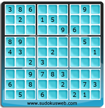 Sudoku von mittelmässiger höhe