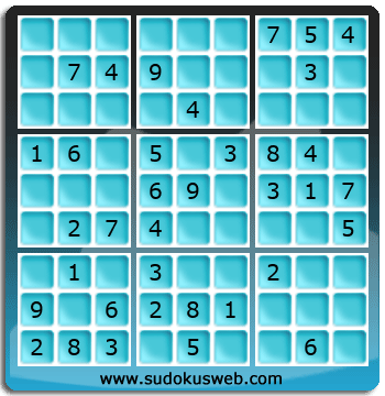 Nivel Facil de Sudoku