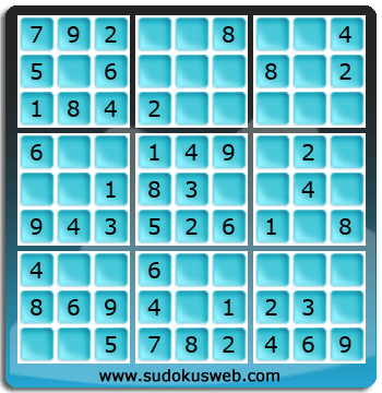 Sudoku von sehr einfacher höhe