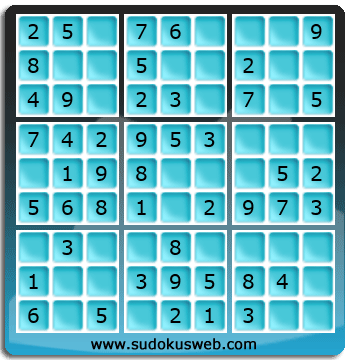 Sudoku von sehr einfacher höhe