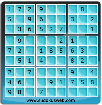 Sudoku de Niveau Très Facile