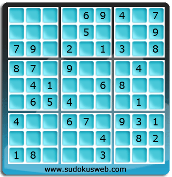 Sudoku von einfacher höhe