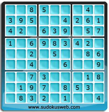 Sudoku von sehr einfacher höhe