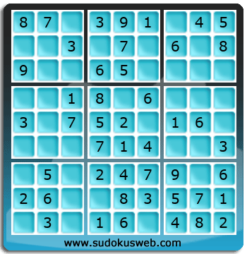 Sudoku de Niveau Très Facile