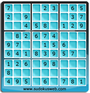 Sudoku von sehr einfacher höhe