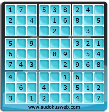 Sudoku von sehr einfacher höhe