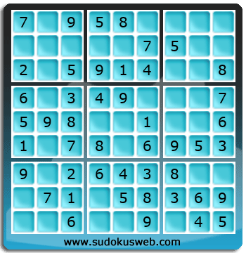 Sudoku de Nivel Muy Fácil