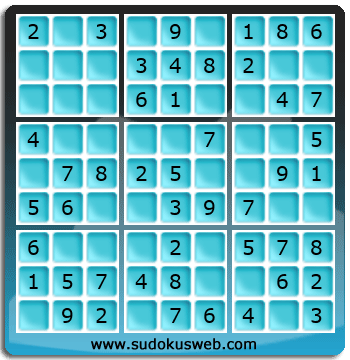 Sudoku de Nivel Muy Fácil