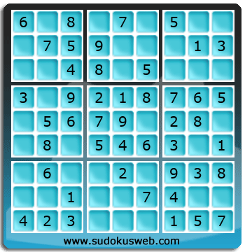 Sudoku de Nivel Muy Fácil Sudoku de Nivel Muy Fácil
