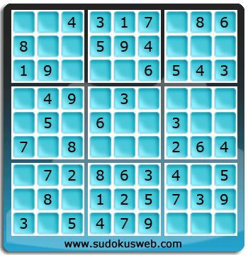 Sudoku de Nivel Muy Fácil Sudoku de Nivel Muy Fácil